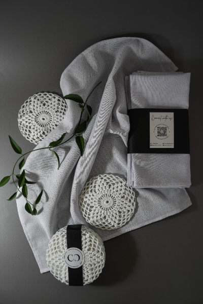 Coaster in Chalk - Set of 4